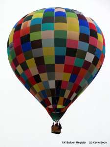 G-CIGJ hot air balloon, added to the archive 27 August 2026. Photograph by Kevin Boon
