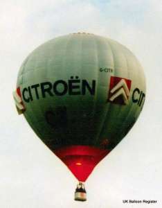 G-CITR hot air balloon, added to the archive 27 August 2026. Photograph by Graham Duke