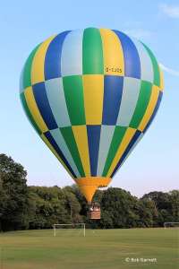 G-CJCS hot air balloon, added to the archive 27 August 2026. Photograph by Bob Garnett