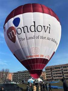 G-CKOP hot air balloon, added to the archive 27 August 2026. Photograph by Paul Dopson
