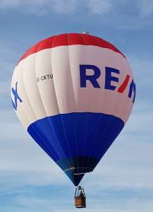 G-CKTU hot air balloon, added to the archive 27 August 2026. Photograph by Trev Read