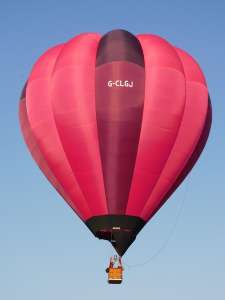 G-CLGJ hot air balloon, added to the archive 27 August 2026. Photograph by K Boon