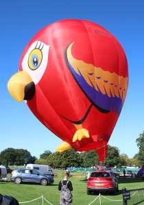 G-CLGP hot air balloon, added to the archive 27 August 2026. Photograph by Vince Horan
