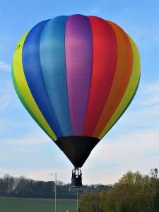 G-CLTT hot air balloon, added to the archive 27 August 2026. Photograph by Dan Whitelock