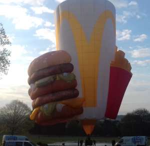 G-CMCD hot air balloon, added to the archive 27 August 2026. Photograph by Cameron Balloons