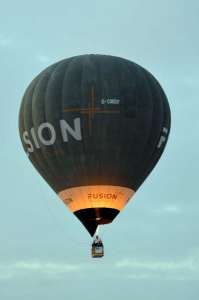 G-CMDF hot air balloon, added to the archive 27 August 2026. Photograph by Ian Grove