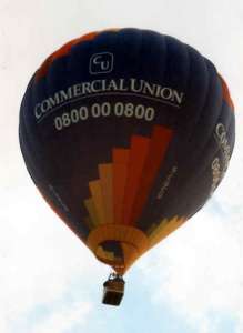 G-CUCU hot air balloon, added to the archive 27 August 2026. Photograph by Paul Coman