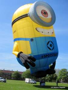 G-DMEZ hot air balloon, added to the archive 27 August 2026. Photograph by Trevor Read