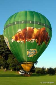 G-DORY hot air balloon, added to the archive 27 August 2026. Photograph by Malcolm White