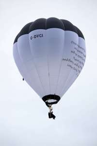 G-DVCI hot air balloon, added to the archive 27 August 2026. Photograph by Christoff Deyaert