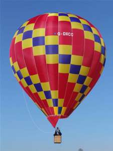 G-DXCC hot air balloon, added to the archive 27 August 2026. Photograph by UltraMagic Balloons