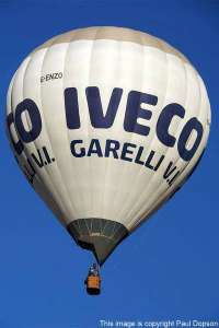 G-ENZO hot air balloon, added to the archive 27 August 2026. Photograph by Paul Dopson