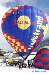 G-FLGT hot air balloon, added to the archive 27 August 2026. Photograph by Swedish Balloon Federation Website