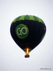 G-GIVE hot air balloon, added to the archive 27 August 2026. Photograph by Paul Coman