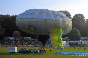 G-GUFO hot air balloon, added to the archive 27 August 2026. Photograph by JEM Ballooning