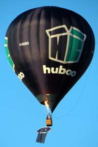 G-HUBO hot air balloon, a Cameron Z-105, added to the archive 7 September 2026. Photograph by G Bann