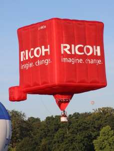 G-IMCH hot air balloon, added to the archive 27 August 2026. Photograph by Vince Horan