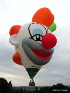G-LAFF hot air balloon, added to the archive 27 August 2026. Photograph by Cameron Balloons