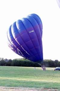 G-LORA hot air balloon, added to the archive 27 August 2026. Photograph by Charlie Verrall