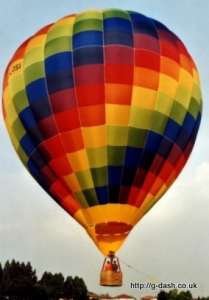 G-LOSI hot air balloon, added to the archive 27 August 2026. Photograph by slowfly.it
