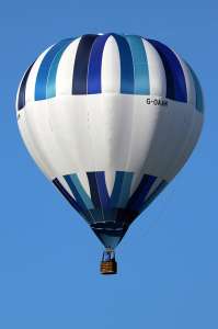 G-OAAM hot air balloon, added to the archive 7 September 2026. Photograph by G Bann