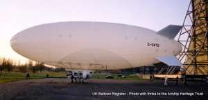 G-OATG hot air balloon, added to the archive 27 August 2026. Photograph by the Airship Heritage Trust