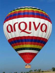 G-OEBC hot air balloon, added to the archive 27 August 2026. Photograph by UltraMagic Balloons