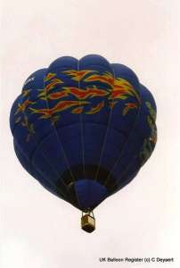 G-OERX hot air balloon, added to the archive 27 August 2026. Photograph by C Deyaert