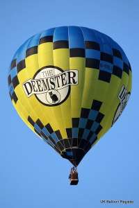 G-OGLY hot air balloon, added to the archive 27 August 2026. Photograph by Sandy Mitchell