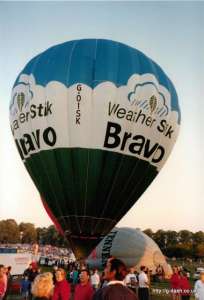 G-OISK hot air balloon, added to the archive 27 August 2026. Photograph by G Duke