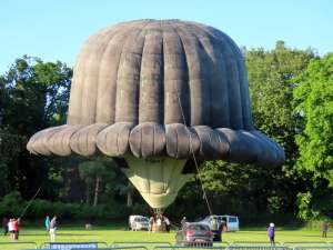G-OPKF hot air balloon, added to the archive 7 September 2026. Photograph by G Bann