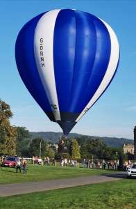 G-ORNH hot air balloon, added to the archive 27 August 2026. Photograph by Bob Garnett