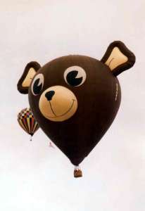 G-OURS hot air balloon, added to the archive 27 August 2026. Photograph by Bill Teasdale
