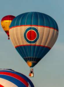 G-OWLS hot air balloon, added to the archive 5 September 2026. Photograph by Dave