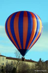 G-PMSL hot air balloon, added to the archive 27 August 2026. Photograph by Trevor Read