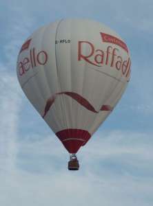 G-RFLO hot air balloon, added to the archive 27 August 2026. Photograph by Ian Grove
