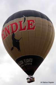 G-SPEL hot air balloon, added to the archive 27 August 2026. Photograph by JEM Ballooning