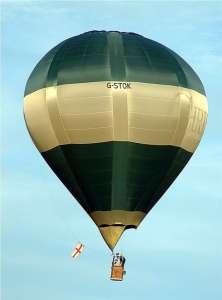 G-STOK hot air balloon, added to the archive 7 September 2026. Photograph by Balloon Spotters Archive