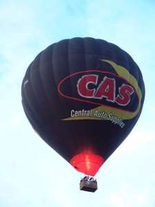 G-TCAS hot air balloon, added to the archive 27 August 2026. Photograph by Andrew Garrett
