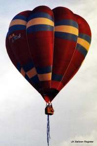G-ULIA hot air balloon, added to the archive 7 September 2026. Photograph by Neil Ivison