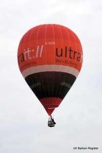 G-ULTA hot air balloon, added to the archive 27 August 2026. Photograph by Kevin Boon