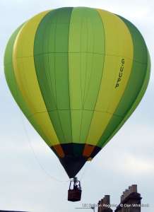 G-UUPP hot air balloon, added to the archive 27 August 2026. Photograph by Dan Whitelock