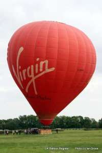 G-VBFM hot air balloon, added to the archive 27 August 2026. Photograph by Ian Grove