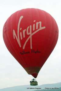 G-VBFS hot air balloon, added to the archive 27 August 2026. Photograph by Ian Grove