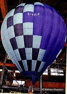 G-VOLP hot air balloon, added to the archive 27 August 2026. Photograph by slowfly.it