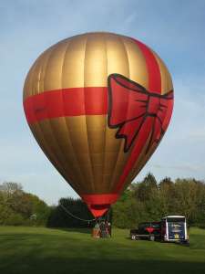 G-WRAP hot air balloon, added to the archive 27 August 2026. Photograph by Keith Sowter