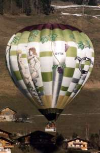 G-YTUK hot air balloon, added to the archive 27 August 2026. Photograph by Bill Teasdale