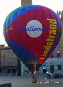 G-ZETA hot air balloon, added to the archive 27 August 2026. Photograph by slowfly.it