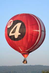 OE-RNF hot air balloon. Photograph by G Bann